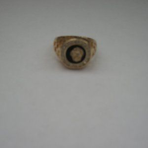 Men's Stainless Goldtone Ring